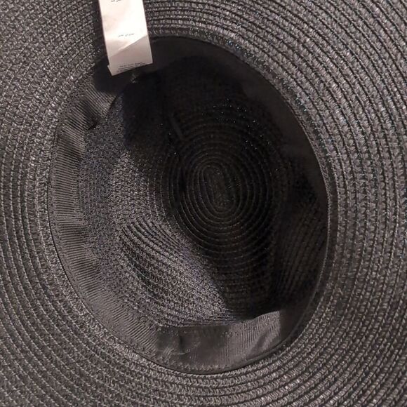 PrettyLittleThing Black Beach / Pool / Sun‎ Hat - Picture 4 of 5